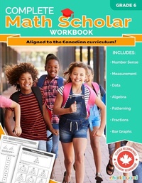 Enlarge image Cover: Complete Math Scholar Grade 6 - Chalkboard Publishing Inc