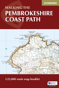 Abbildung von: Pembrokeshire Coast Path Map Booklet - Cicerone Press