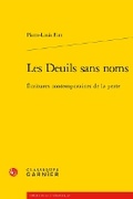 Cover: Les Deuils Sans Noms - Classiques Garnier