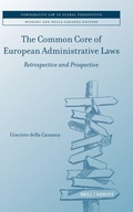 Cover: The Common Core of European Administrative Laws - Martinus Nijhoff