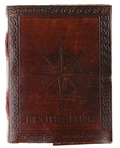 Cover: Compass Leather Journal Medium - Frobisher, LLC