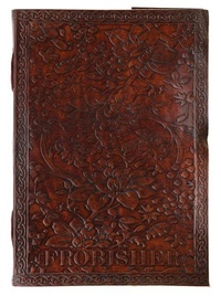 Enlarge image Cover: Floral Leather Journal Large - Frobisher, LLC