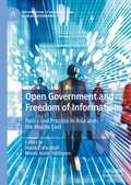 Cover: Open Government and Freedom of Information - Palgrave Macmillan