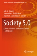 Cover: Society 5.0 - Springer