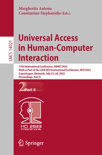 Abbildung von: Universal Access in Human-Computer Interaction - Springer