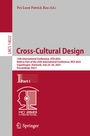 Cover: Cross-Cultural Design - Springer