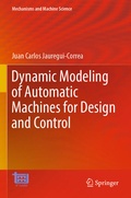 Cover: Dynamic Modeling of Automatic Machines for Design and Control - Springer