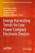 Cover: Energy Harvesting Trends for Low Power Compact Electronic Devices - Springer