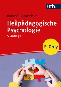 Abbildung von: Heilpädagogische Psychologie - UTB