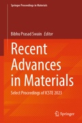 Cover: Recent Advances in Materials - Springer