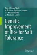 Cover: Genetic Improvement of Rice for Salt Tolerance - Springer