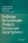 Cover: EcoDesign for Sustainable Products, Services and Social Systems I - Springer