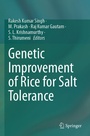 Cover: Genetic Improvement of Rice for Salt Tolerance - Springer