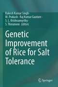 Cover: Genetic Improvement of Rice for Salt Tolerance - Springer