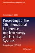 Cover: Proceedings of the 5th International Conference on Clean Energy and Electrical Systems - Springer