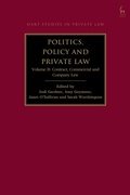 Bild: Politics, Policy and Private Law - Hart Publishing