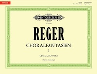 Abbildung von: Choralfantasien für Orgel Band 1: op. 27, 30, 40/1&2 - Faber Music GmbH