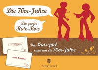 Abbildung von: Das große 70er-Jahre-Quiz. Das Spiel für Senioren rund um die 70er Jahre. Spiele-Box mit 100 Karten - Singliesel