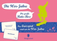 Abbildung von: Das große 90er-Jahre-Quiz. Das Spiel für Senioren rund um die 90er Jahre. Spiele-Box mit 100 Karten - Singliesel