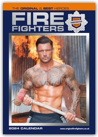 Abbildung von: Fire Fighters - Feuerwehrmänner 2024 - A3-Posterkalender - Brown Trout-Auslieferer Flechsig