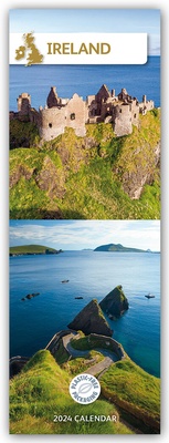 Abbildung von: Irland 2024 - Slimline-Kalender - Brown Trout-Auslieferer Flechsig