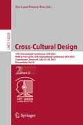 Cover: Cross-Cultural Design - Springer