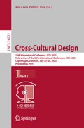 Cover: Cross-Cultural Design - Springer
