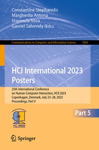 Abbildung von: HCI International 2023 Posters - Springer
