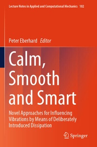 Enlarge image Cover: Calm, Smooth and Smart - Springer