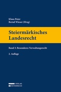 Cover: Steierm&auml;rkisches Landesrecht - Verlag &Ouml;sterreich