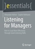 Cover: Listening for Managers - Springer
