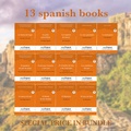 Cover: 13 spanish books (books + 13 audio-CDs) - Ilya Frank's Reading Method - EasyOriginal Verlag