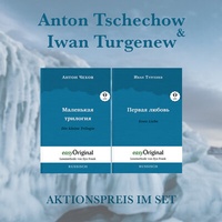 Abbildung von: Anton Tschechow & Iwan Turgenew Softcover (Bücher + 2 MP3 Audio-CDs) - Lesemethode von Ilya Frank - EasyOriginal Verlag
