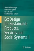Cover: EcoDesign for Sustainable Products, Services and Social Systems II - Springer