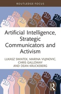 Cover: Artificial Intelligence, Strategic Communicators and Activism - Routledge