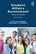 Cover: Student Affairs Assessment - Routledge