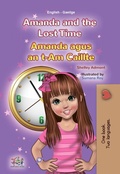 Cover: Amanda and the Lost Time  Amanda agus an t-Am Caillte (English Irish Bilingual Collection) - KidKiddos Books Ltd.