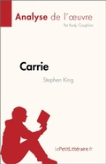 Cover: Carrie de Stephen King (Analyse de l'oeuvre) - lePetitLitteraire.fr