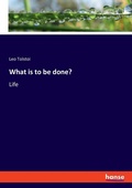 Cover: What is to be done? - Hansebooks