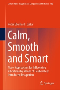 Enlarge image Cover: Calm, Smooth and Smart - Springer
