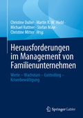 Cover: Herausforderungen im Management von Familienunternehmen - Springer Gabler