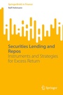 Cover: Securities Lending and Repos - Springer