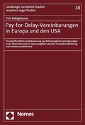 Cover: Pay-for-Delay-Vereinbarungen in Europa und den USA - Nomos