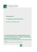 Cover: Tagungsband 5. Symposium Materialtechnik - Shaker