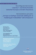 Cover: Literatur- und Kulturtransfer zwischen Europa und dem Kaukasus - Maurer, Hans J