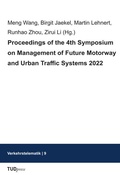 Cover: Proceedings of the 4th Symposium on Management of Future Motorway and Urban Traffic Systems 2022 - TUDpress