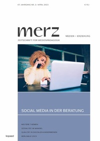 Bild vergrößern Bild: Social Media in der Beratung - kopaed - merz / medien+ erziehung