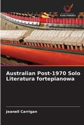 Cover: Australian Post-1970 Solo Literatura fortepianowa - International Book Market Service Ltd