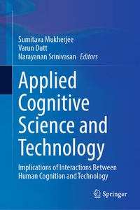 Enlarge image Cover: Applied Cognitive Science and Technology - Springer