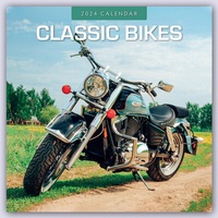 Abbildung von: Classic Bikes - Klassische Motorräder 2024 - 16-Monatskalender - Red Robin Publishing Ltd.